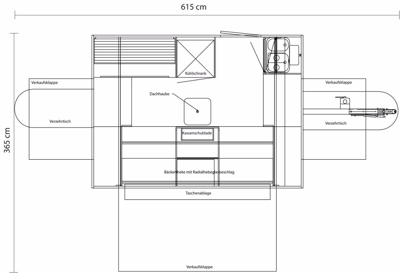 RETROLINER RL 340 Back & Snack