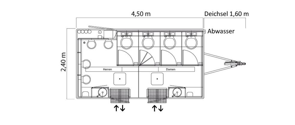 SANITÄR-TRAILER FTT 460