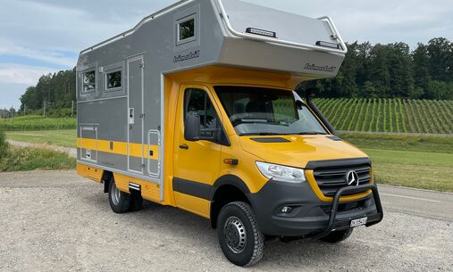 bimobil LBX 365 auf Basis MB Sprinter 4x4 mit 5-5.5 t Chassis und Zwillingsbereifung