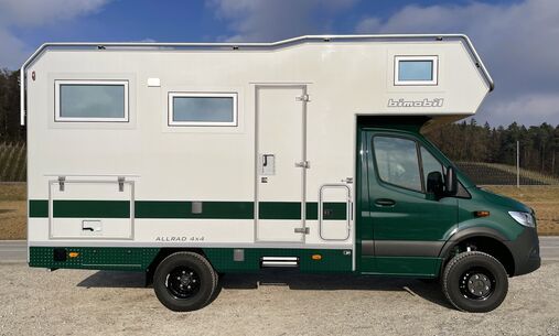 bimobil LBX 365 auf Basis MB Sprinter 4x4 mit 5-5.5 t Chassis und Zwillingsbereifung